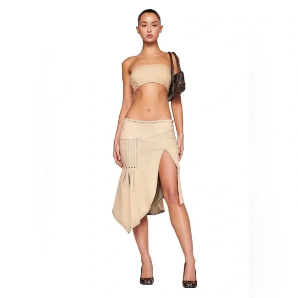 I.AM.GIA Farah Skirt‎ Low-rise Midi Skirt - Picture 15 of 17